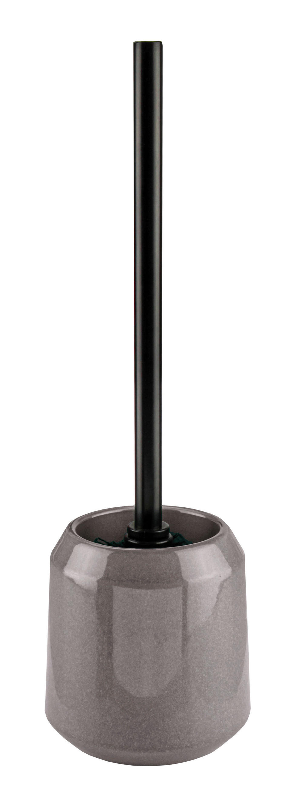 WC-BÜRSTENHALTER   Keramik  - Anthrazit, Basics, Keramik (11.0/38,8cm) - Kleine Wolke