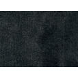 CHAISELONGUE in Samt Anthrazit  - Anthrazit/Schwarz, Design, Textil/Metall (190/90/95cm) - Carryhome