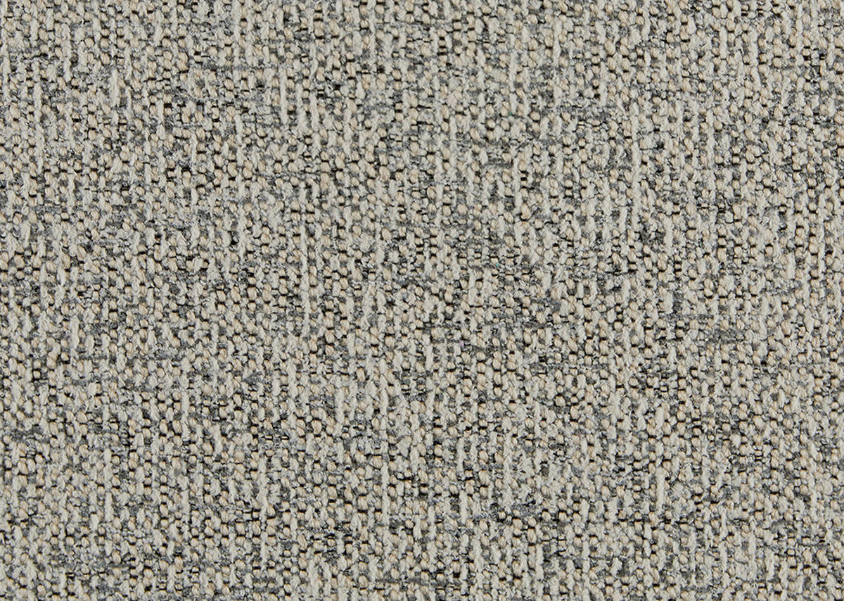 ECKSOFA Beige Webstoff  - Beige/Schwarz, Design, Holz/Textil (284/183cm) - Welnova