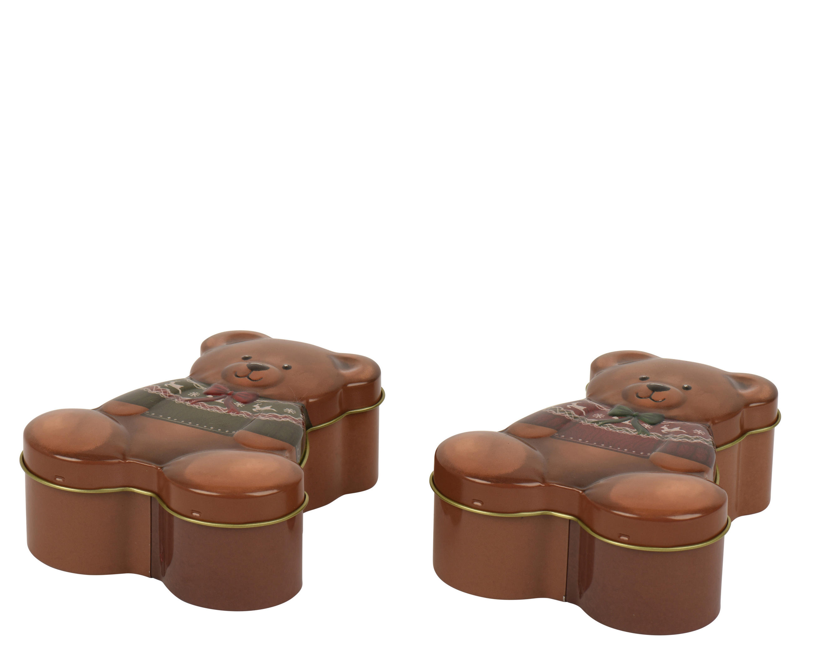 FÖRVARINGSLÅDOR SET  - multicolor, Basics, metall (14.2/11.8/5.3cm)