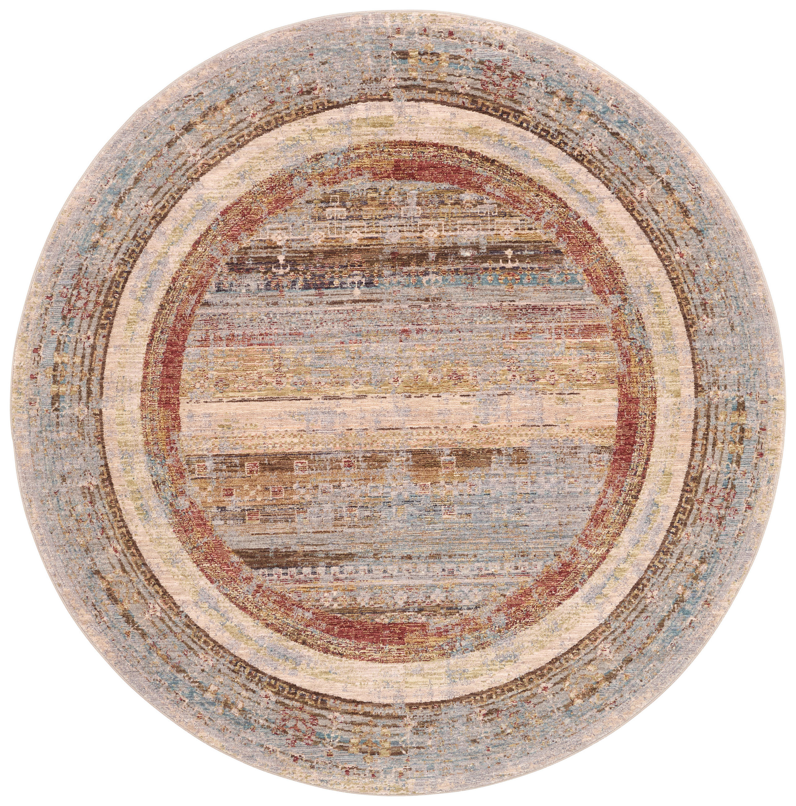 VINTAGE-TEPPICH 160 cm Paulien Braun, Beige  - Beige/Braun, Design, Kunststoff/Textil (160cm) - Dieter Knoll