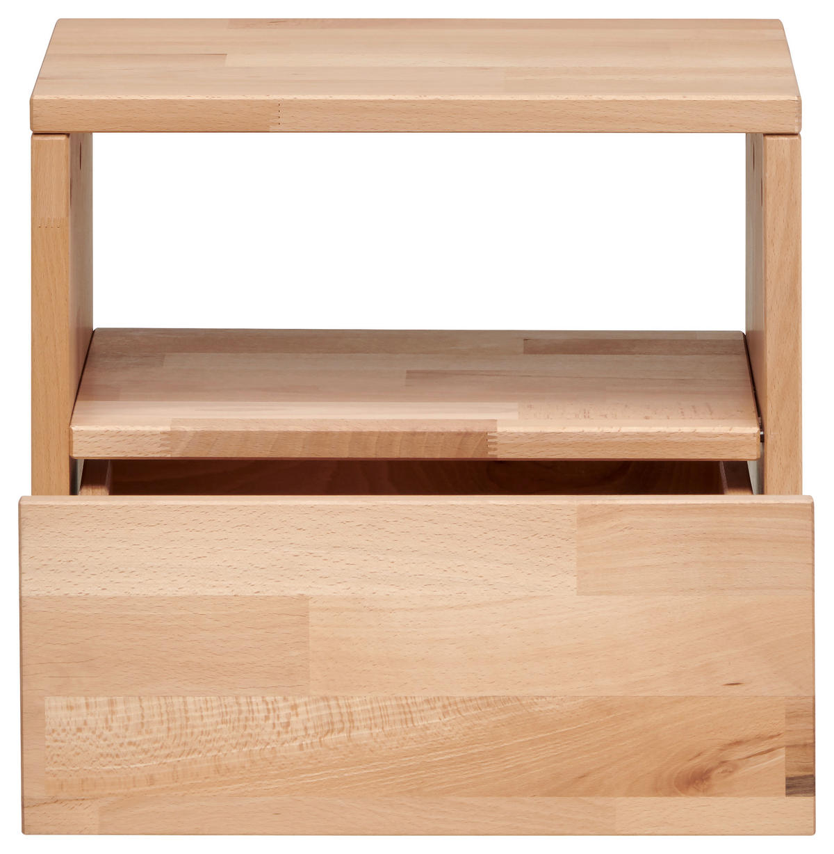 NACHTKÄSTCHEN in Kernbuche Kernbuche  - Kernbuche, Natur, Holz (40/37/33cm) - MID.YOU