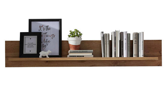 WANDBOARD Eichefarben - Eichefarben, Design (130/22/21cm) - Cantus