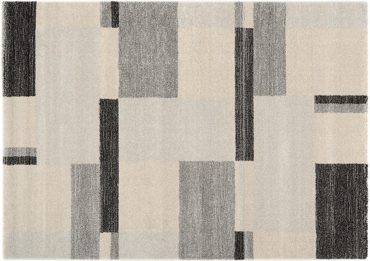 WEBTEPPICH 240/290 cm Palazzo Bloc Grau  - Grau, KONVENTIONELL, Textil (240/290cm) - Novel