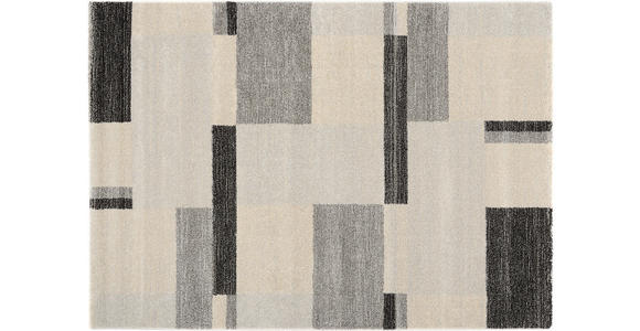 WEBTEPPICH 65/130 cm Palazzo Bloc Grau  - Grau, Design, Textil (65/130cm) - Novel