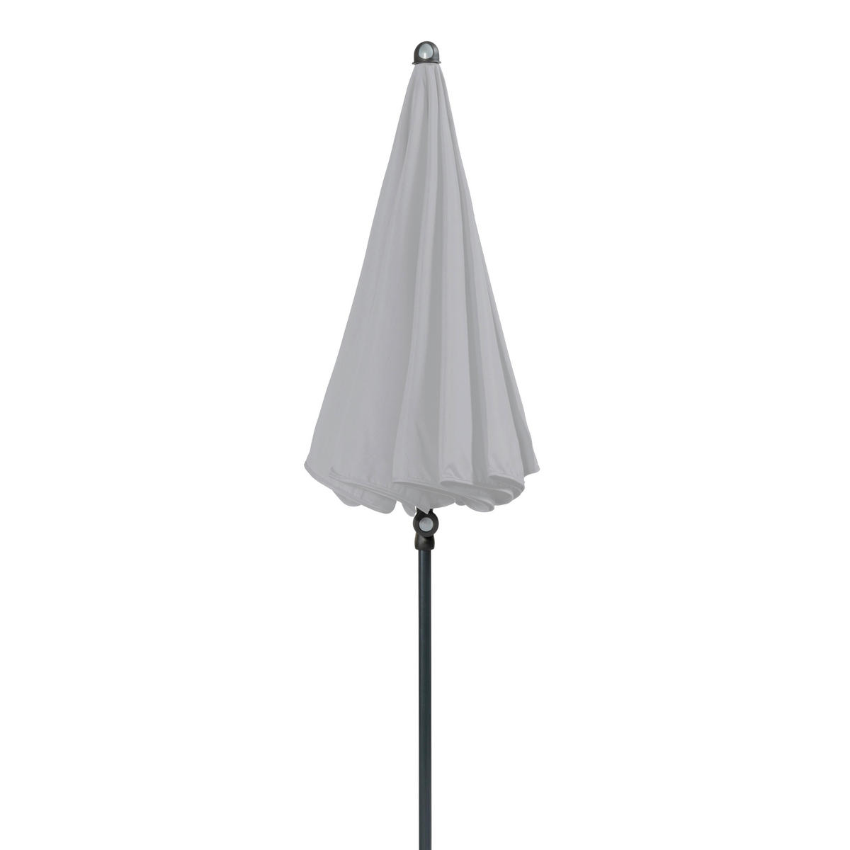 SONNENSCHIRM 150 cm   - Anthrazit/Hellgrau, Basics, Textil/Metall (150cm) - Doppler