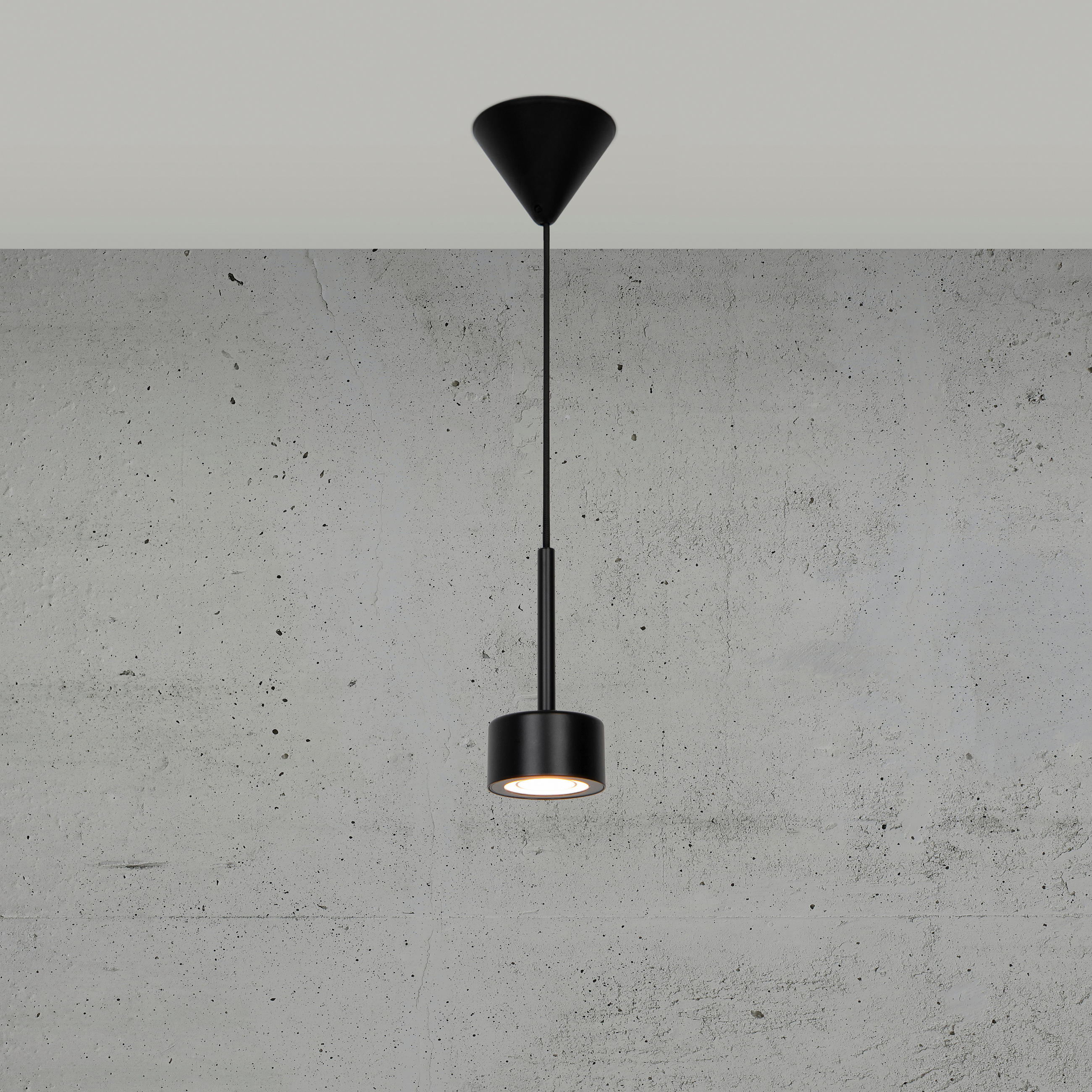 ZÁVĚSNÉ SVÍTIDLO, 8,5/17,5 cm  - černá, Design, kov (8,5/17,5cm) - Nordlux
