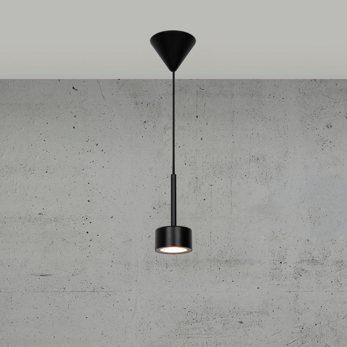 ZÁVĚSNÉ SVÍTIDLO, 8,5/17,5 cm  - černá, Design, kov (8,5/17,5cm) - Nordlux