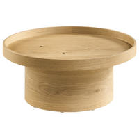 COUCHTISCH Wildeiche furniert 60/60/26 cm rund Eichefarben  - Eichefarben, Design, Holz (60/60/26cm) - Musterring