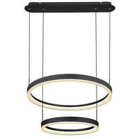LED-HÄNGELEUCHTE 66,5/60/150 cm    - Goldfarben/Opal, Design, Kunststoff/Metall (66,5/60/150cm) - Globo