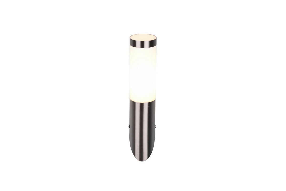 AUSSENWANDLEUCHTE Trioto 7,8/36,5 cm  - Weiß/Nickelfarben, KONVENTIONELL, Kunststoff/Metall (7,8/36,5cm) - Trio Leuchten