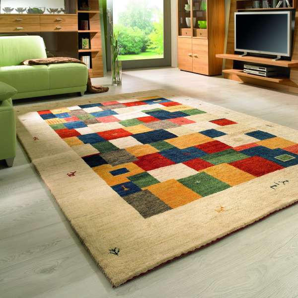 ORIENTALISK MATTA 80/125 cm Oase  - multicolor/cremefärgad, Lifestyle, textil (80/125cm) - Cazaris