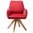 STUHL in Holz, Textil Grau, Rot, Eichefarben - Eichefarben/Rot, Design, Holz/Textil (60/89/65cm) - Landscape STUHL in Holz, Textil Grau, Rot, Eichefarben - Eichefarben/Rot, Design, Holz/Textil (60/89/65cm) - Landscape