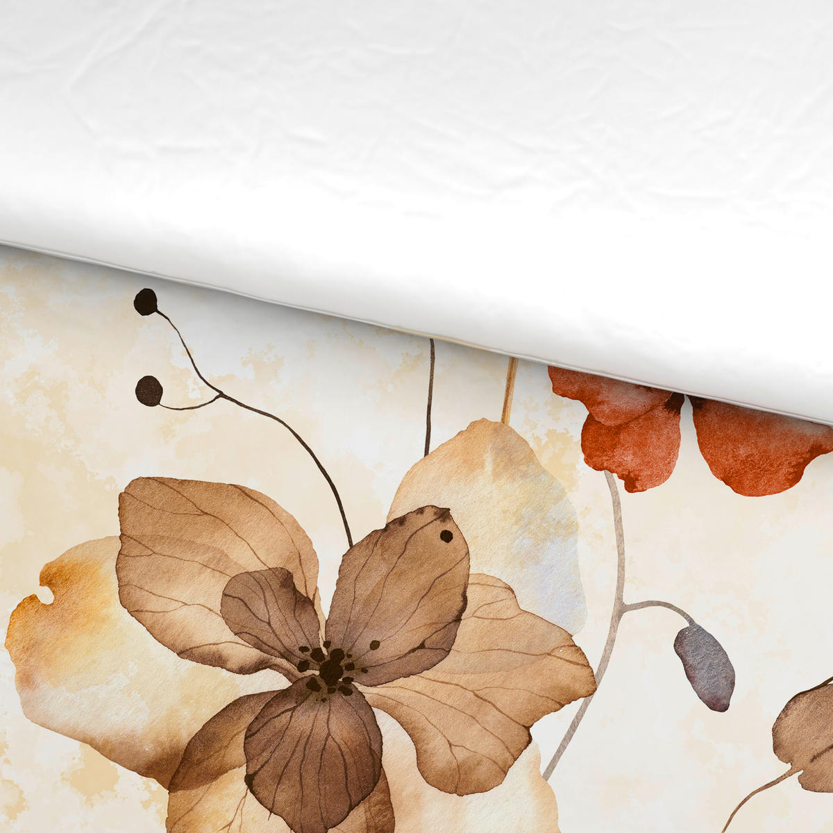 POSTELJINA SA DVA LICA 140/200 cm saten sivobraon  - sivobraon, tekstil (140/200cm) - Esposa