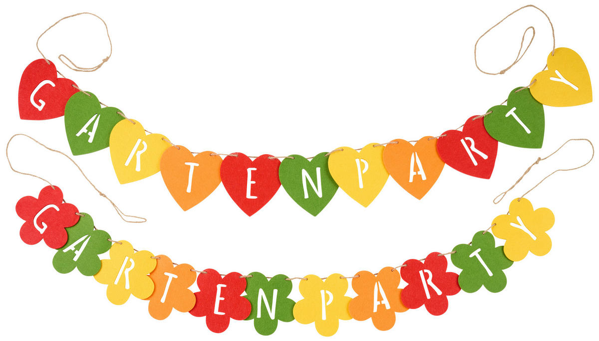 GIRLANDE  - Multicolor, LIFESTYLE, Textil (201/1/14cm)