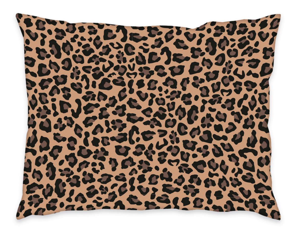 BETTWÄSCHE Wild Flowers Leopard Bettwäsche Renforcé 140/200 cm  - Trend, Textil (140/200cm) - Herding