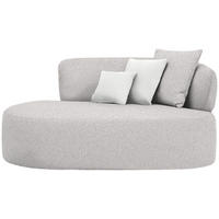 RÉCAMIERE  in Bouclé Creme, Beige  - Beige/Creme, MODERN, Kunststoff/Textil (166/86/105cm) - Hom`in