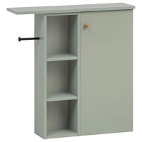 HÄNGESCHRANK 70,7/74,2/17 cm  - Eichefarben/Pastellgrün, MODERN, Holz/Holzwerkstoff (70,7/74,2/17cm) - Stylife