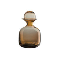 KARAFA  0,75 l  - jantárová, Design, sklo (12/15,2cm) - ASA