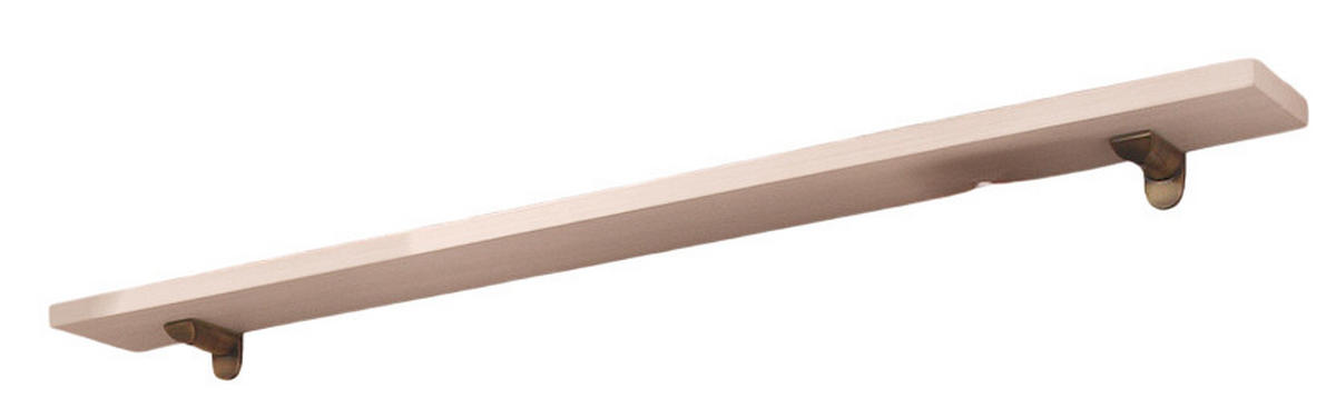 WANDBOARD Pinie massiv Weiß  - Weiß, LIFESTYLE, Holz (150/3/20cm) - Livetastic