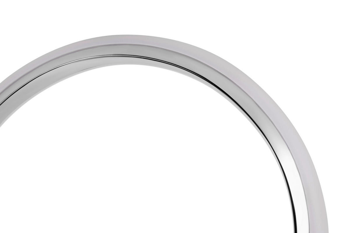 LED-DECKENLEUCHTE 38 W  58/22 cm    - Silberfarben, Trend, Kunststoff/Metall (58/22cm) - Novel
