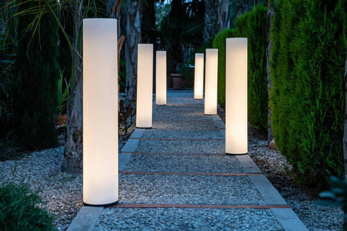 LED-AUßENLEUCHTE 20/102/20 cm   - Design, Kunststoff (20/102/20cm) - New Garden