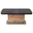 COUCHTISCH 110-180/63/53-72 cm rechteckig Anthrazit, Grau, Wildeiche  - Wildeiche/Anthrazit, KONVENTIONELL, Holzwerkstoff (110-180/63/53-72cm) - Venda