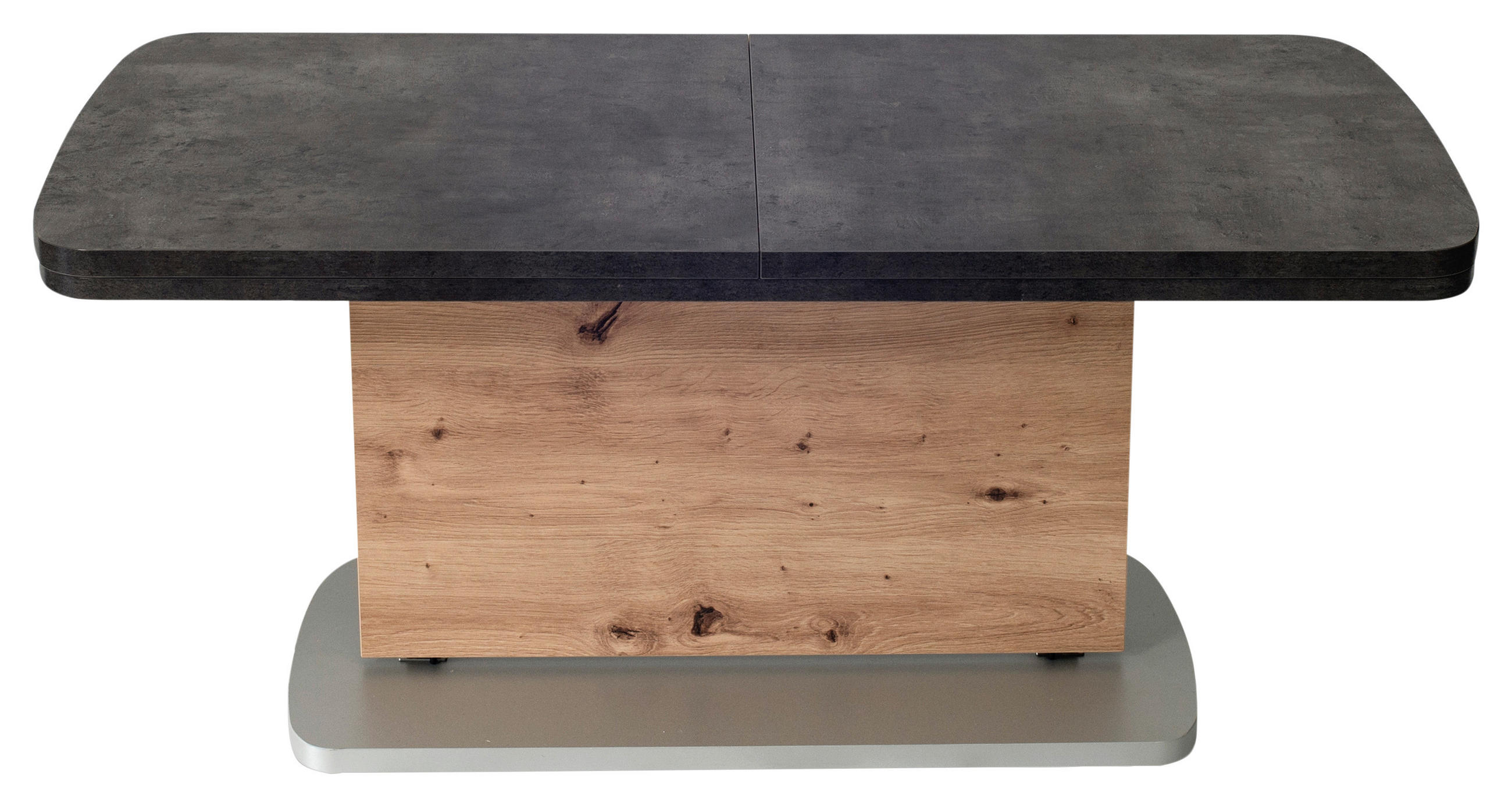 COUCHTISCH in Holzwerkstoff 110-180/63/53-72 cm  - Wildeiche/Anthrazit, Konventionell, Holzwerkstoff (110-180/63/53-72cm) - Venda