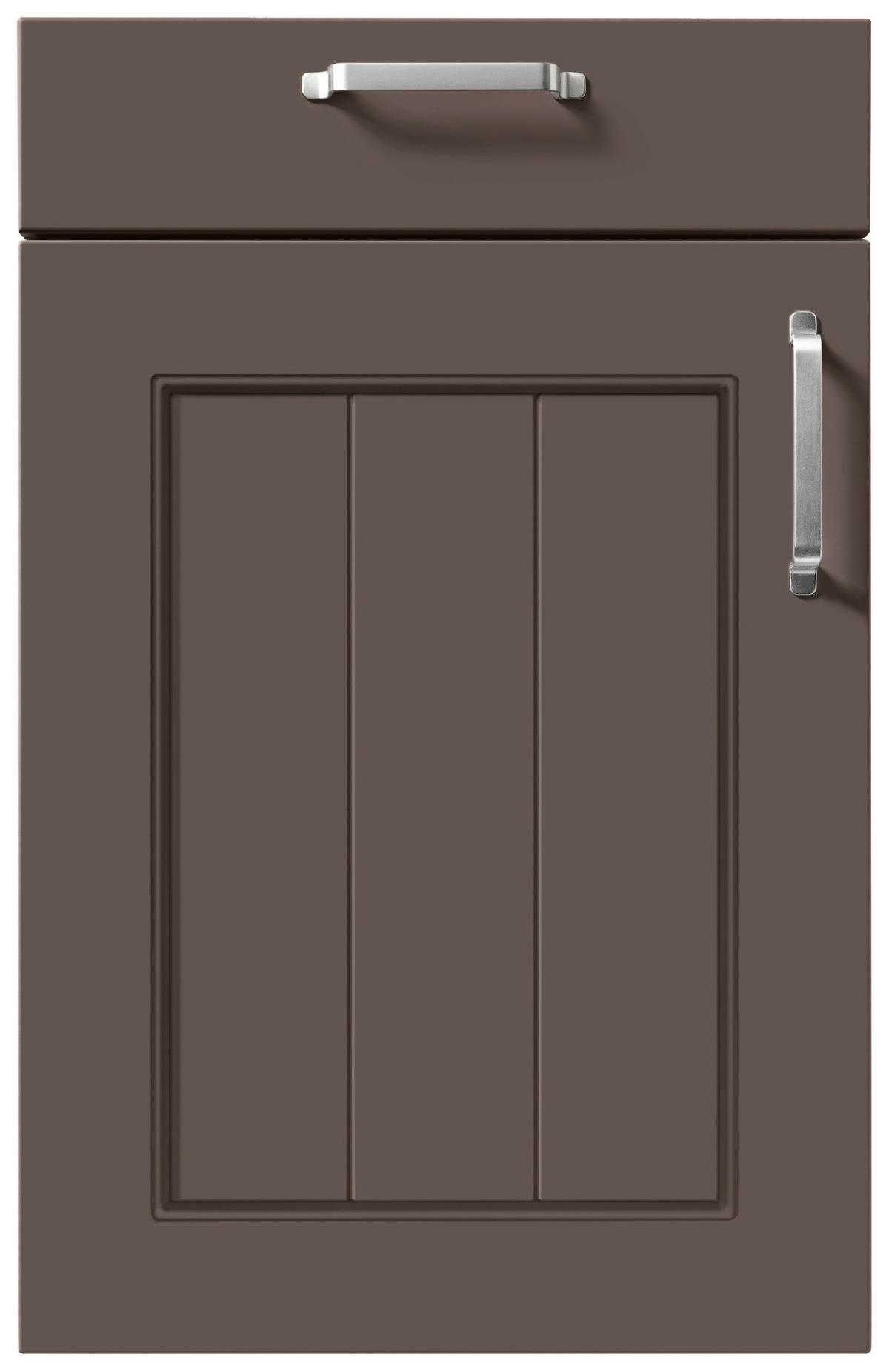 EINBAUKÜCHE CANDY SATIN  - Salbeigrün, Design, Holzwerkstoff - Novel