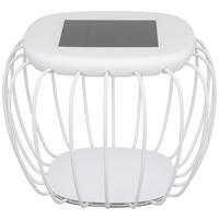 AUßENLEUCHTE 40/30 cm   - Weiß, Trend, Kunststoff/Metall (40/30cm) - Novel