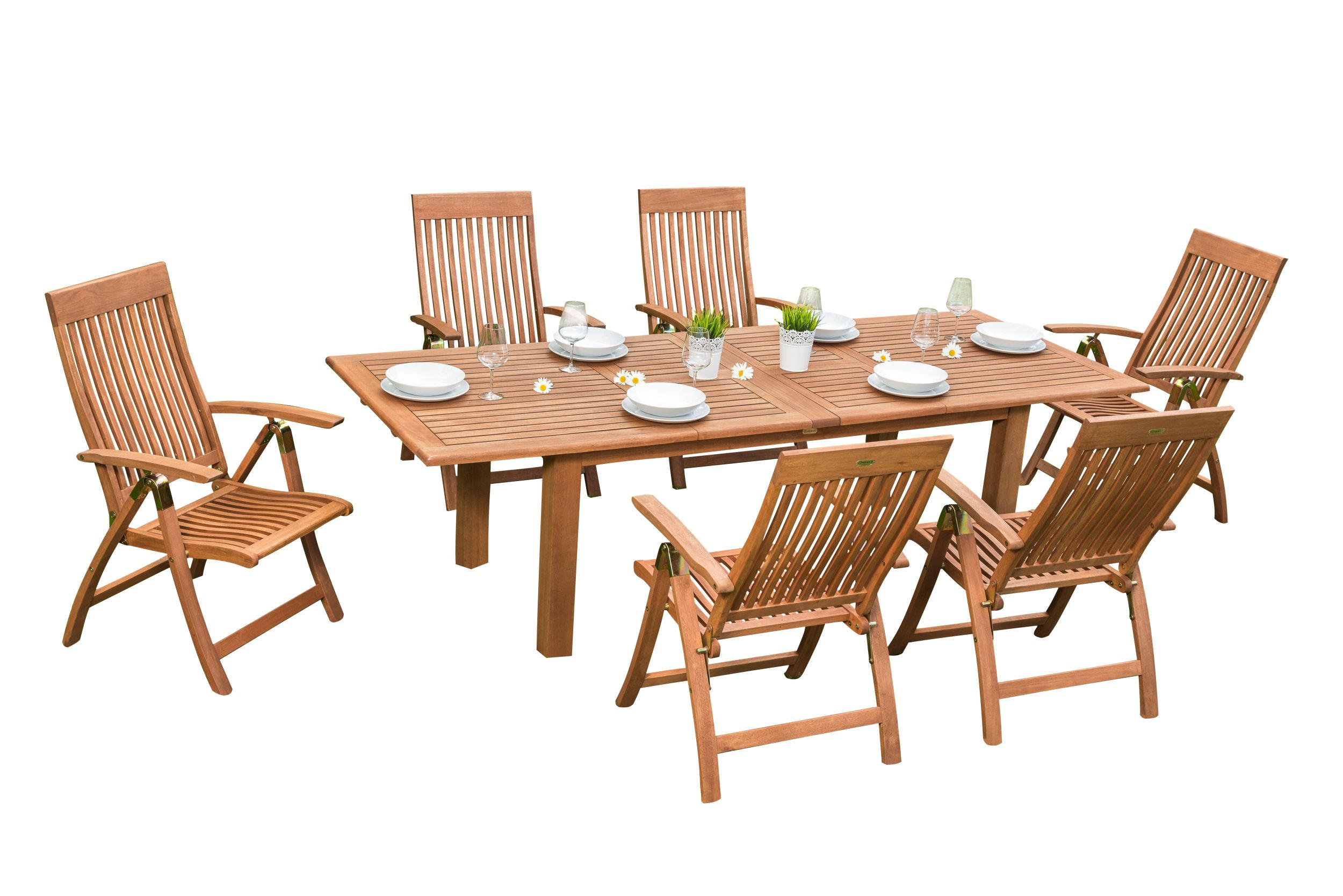 Gardenson ZOSTAVA ZÁHRADNÉHO NÁBYTKU drevo