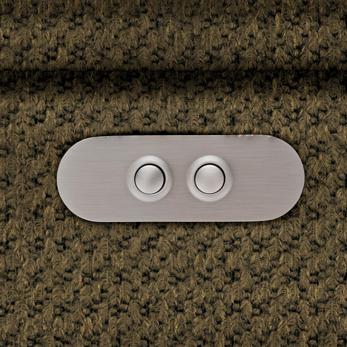 HÖRNSOFFA i chenille, vävt tyg taupe  - svart/taupe, Modern, textil/plast (106/283cm) - MID.YOU