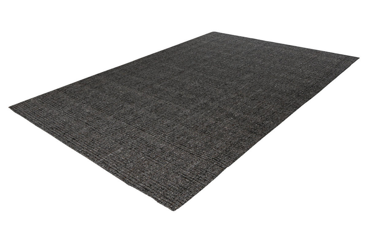 FLACHWEBETEPPICH 120/170 cm My Jarven  - Anthrazit, Basics, Textil (120/170cm)