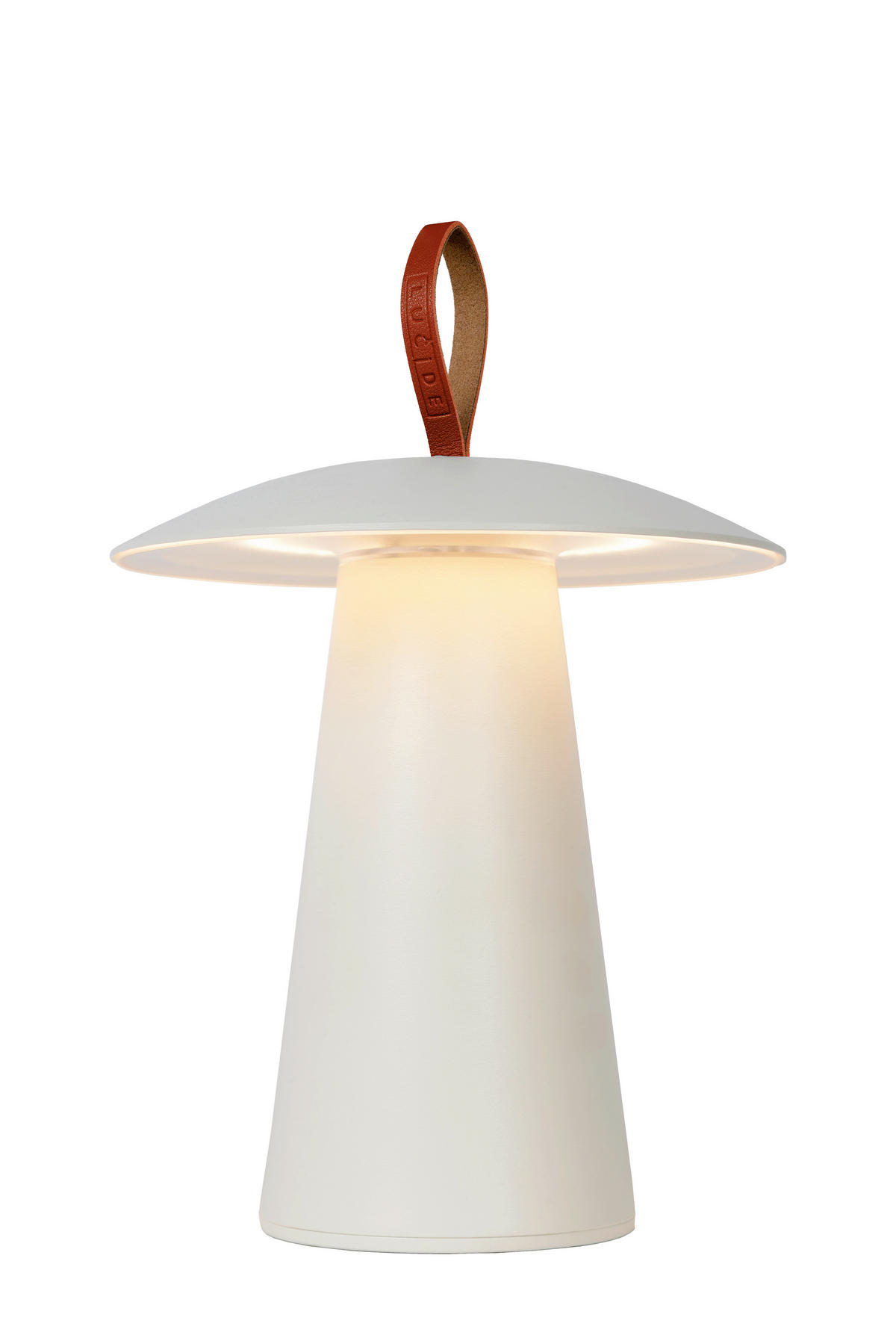LED-AUßENLEUCHTE La Donna 19.7/19.7/29.2 cm   - Weiß, KONVENTIONELL, Metall (19.7/19.7/29.2cm) - Lucide