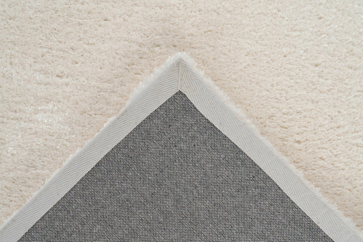 HOCHFLORTEPPICH 80/150 cm Elfenbein rechteckig  - Elfenbein, Basics, Textil (80/150cm) - Kayoom