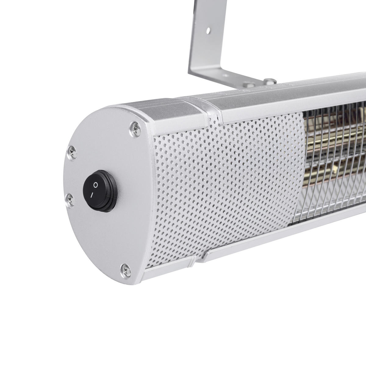 INFRAROTSTRAHLER TRISTAR 5277 - Alufarben, KONVENTIONELL, Metall (60,8/17,2/11cm) - Atrigo