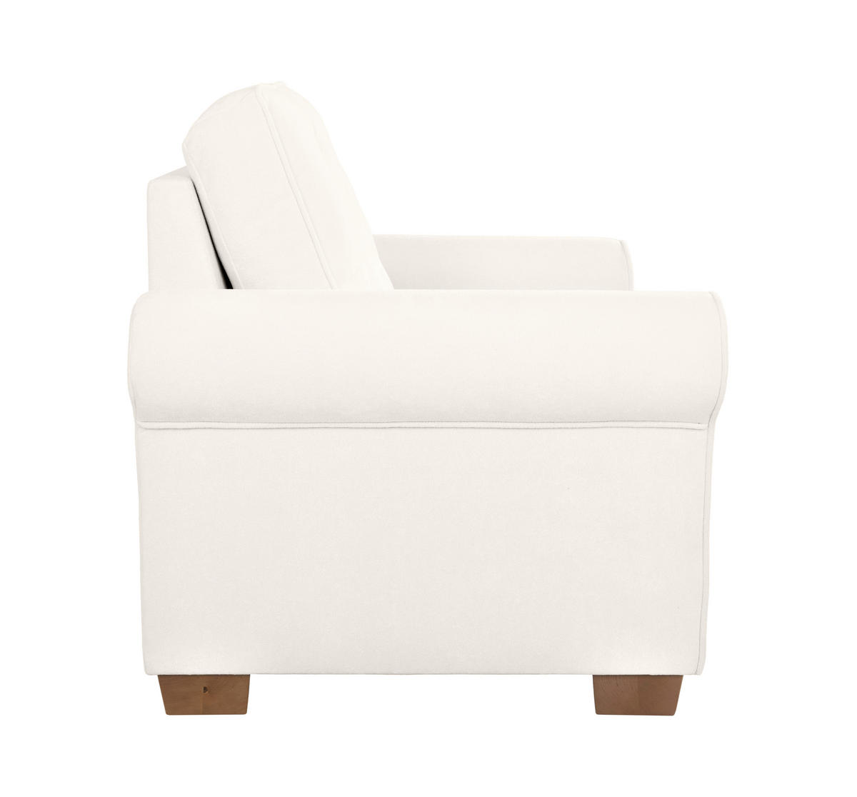 SESSEL in Creme  - Buchefarben/Creme, Design, Holz/Textil (93/89/82cm) - MID.YOU