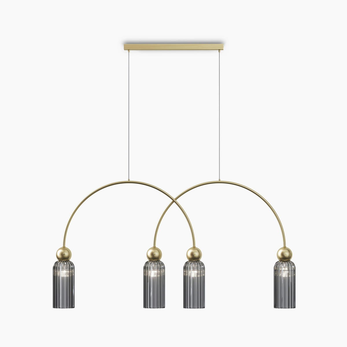 PENDELLAMPA Antic 110/360/10 cm  - guldfärgad, Design, metall (110/360/10cm) - MAYTONI