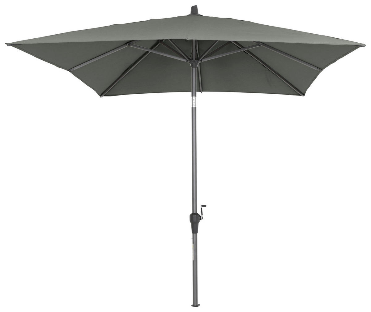 SONNENSCHIRM 300 cm  - Anthrazit/Olivgrün, KONVENTIONELL, Textil/Metall (300/200cm) - Siena Garden