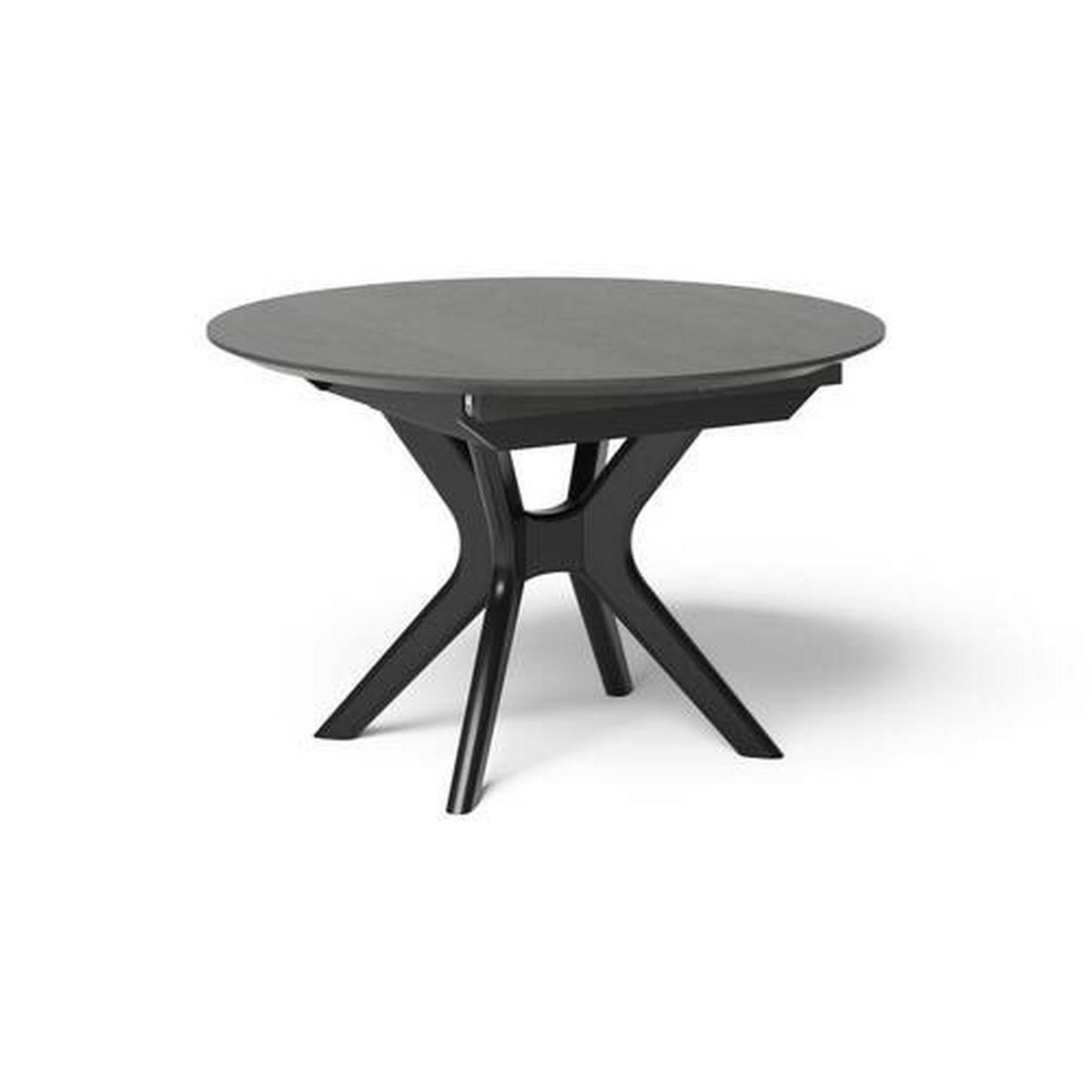 ESSTISCH in Holz, Holzwerkstoff 120(160)/120/75 cm  - Anthrazit/Schwarz, Design, Holz/Holzwerkstoff (120(160)/120/75cm) - Joop!