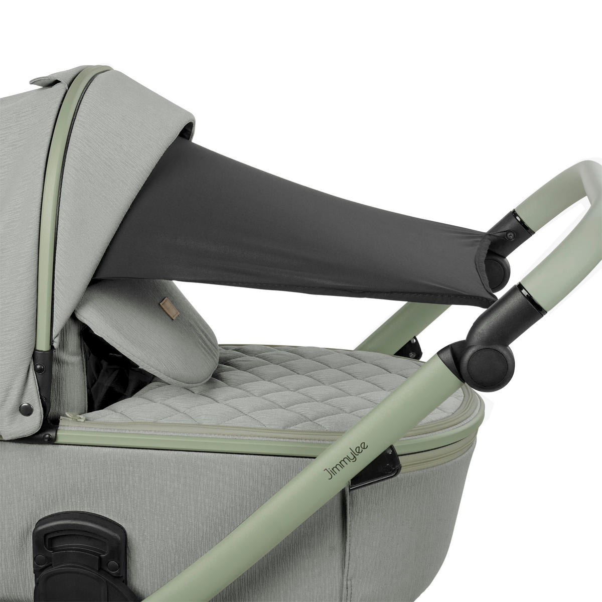 KINDERWAGENSET  - Mintgrün, Trend, Kunststoff/Textil (100/59/106cm) - Jimmylee