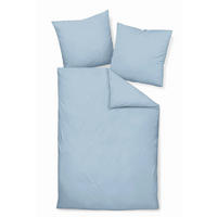 BETTWÄSCHE Seersucker 155/200 cm  - Blau, Basics, Textil (155/200cm) - Janine