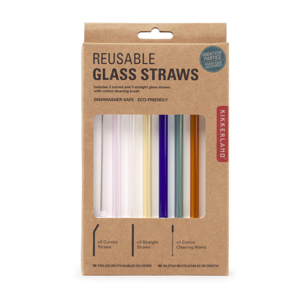 BRČKO - vícebarevná, Basics, sklo (20,3cm) - Kikkerland