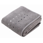 HANDTUCH 50/100 cm QUATTRO Anthrazit  - Anthrazit, KONVENTIONELL, Textil (50/100cm) - Esposa