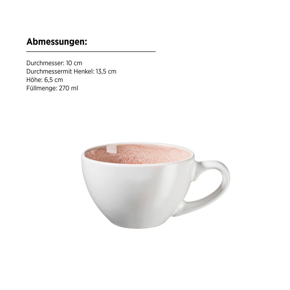 TASSENSET Frozen 8-teilig  - Beere, Trend, Keramik - Mäser