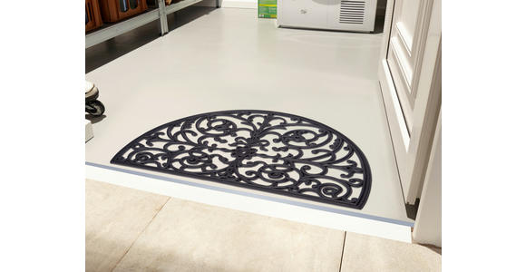FUßMATTE 45/75 cm Mix Mats  - Schwarz, Basics, Kunststoff (45/75cm) - Esposa