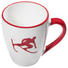 FRÜHSTÜCKSTASSE 300 ml - Rot/Weiß, LIFESTYLE, Keramik (12/10,5/8,5cm) - Gmundner FRÜHSTÜCKSTASSE 300 ml - Rot/Weiß, LIFESTYLE, Keramik (12/10,5/8,5cm) - Gmundner