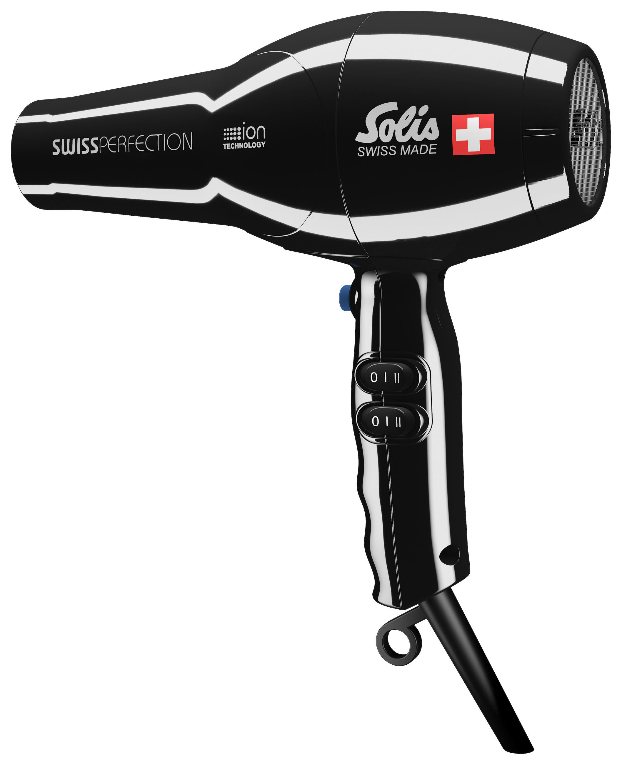 HAARTROCKNER  - Schwarz, Basics, Kunststoff (26/8,8/21,6cm)