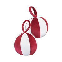PRYDNADSKUDDE  10/10 cm   - röd, Design, textil (10/10cm) - Svanefors