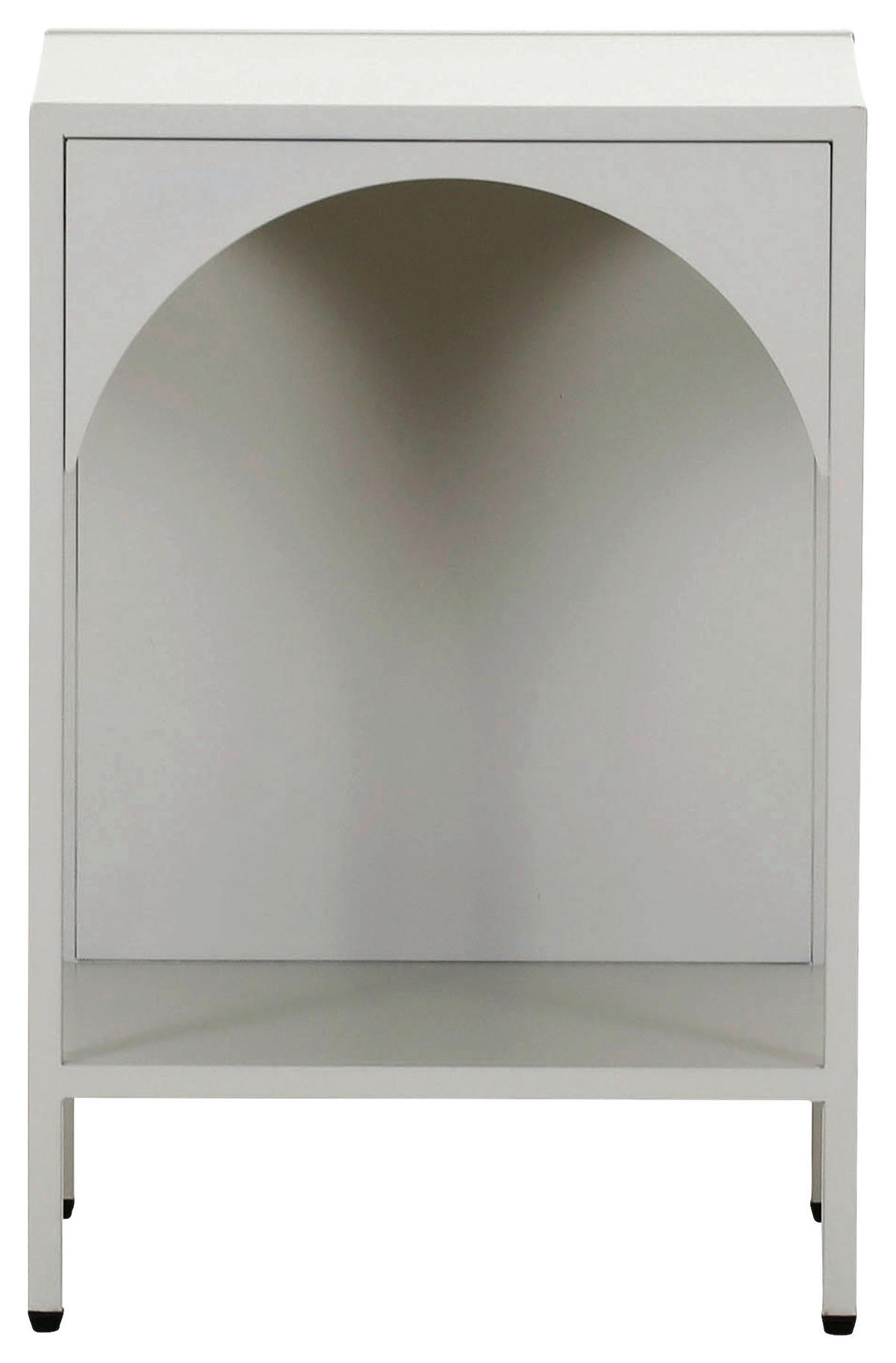 BEISTELLTISCH 35/35/52 cm Champagner quadratisch  - Champagner, Design, Metall (35/35/52cm) - Landscape